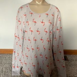 Flamingo’s wearing Santa Hats Thermal